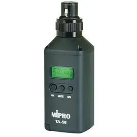 Mipro ACT-5802 2-Kanalempfänger mit TA-58 Stecksender, Mikrofon Zubehör