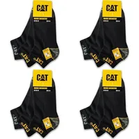 CAT 12 pairs Caterpillar trainer socks 39/42, schwarz