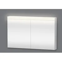 Duravit Uni-Spiegelschrank Best Version 121x76x14,8cm, 21 Watt, 2 Türen,