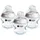 TOMMEE TIPPEE - Natural Start Anti-Kolik-Babyflaschen 150ml, brustähnlicher Sauger, Anti-Kolikventil, selbst sterilisierend, Zubehör, 3er-Pack