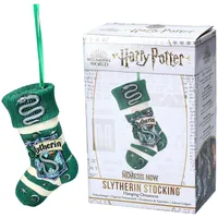Figuren Shop GmbH Christbaumschmuck Christbaumschmuck - Harry Potter Slytherin Socke - Weihnachtsdeko (1-tlg) bunt