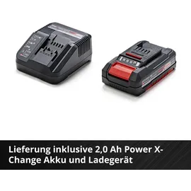 Einhell GE-CH 1846 Li Kit inkl. 1 x 2,0 Ah
