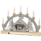 Konstsmide LED Schwibbogen Krippe 5 x 33 x 45 cm