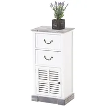CLP Sideboard Mackenzie 28 x 77 x 38 cm Weiß