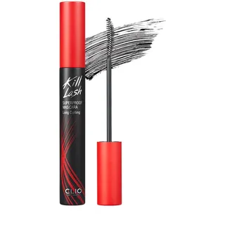 Clio Kill Lash Superproof Mascara – Langer Schwung für längere Wimpern – Langanhaltend, wasserfest, wischfest