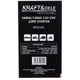 Import Starthilfegerät 3400A