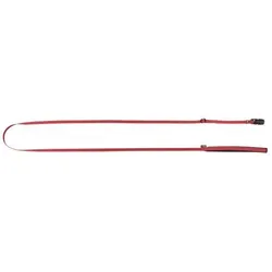 KERBL Tape Leash GoLeyGo mit Adapter, Rot, 20mm x 140-200cm,M,max60kg