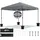 Sekey Faltpavillon 3 x 3 m inkl. 4 Seitenteile Grau