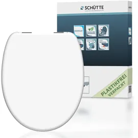 Schütte WC-Sitz Duroplast Weiß