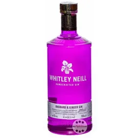 Whitley Neill Rhubarb & Ginger Gin 43% vol 0,7 l