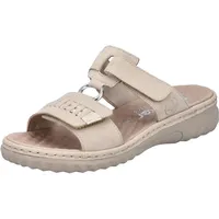 Rieker Damen 60481 Pantolette, Beige, 38 EU