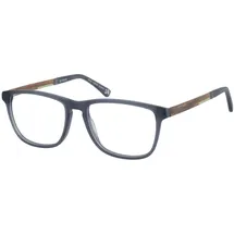 botaniq Brille mit Sehstärke für Herren optional mit Sonnenbrillentönung oder Blaulichtfilter, Rechteckig, gefertigt aus Acetat, Modell: BIO-1010-105 (inklusive Brillenetui)