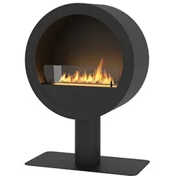 OutInFire INCYRCLE STAND – Freistehender Boden-Biokamin – Schwarz