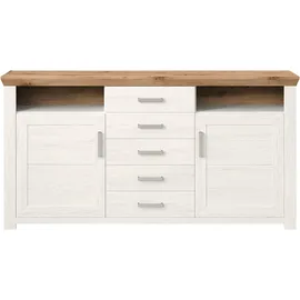 Set One by Musterring Sideboard York Dekor Pino-Aurelio / Eiche Artisan
