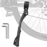 TZZRMO Fahrradständer 24-29 Zoll, Höhenverstellbarer Fahrrad ständer, Aluminium, Gepunktete rutschfeste gummifüße, Fahrradständer geeignet für Mountainbike, Trekkingrad, Cityrad, Pendlerfahrräder