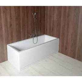 Polysan PLAIN Seitenschürze 100x59 cm, weiss