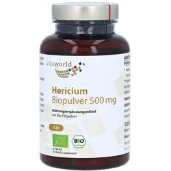 Hericium Biopulver 500 mg Kapseln 120 St