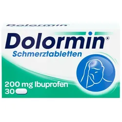 Dolormin Schmerztabletten mit Ibuprofen bei Kopfschmerzen