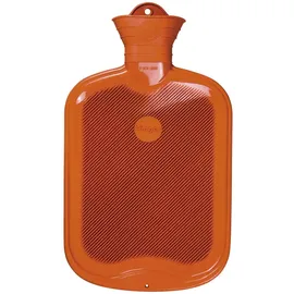 sänger 2,0 Liter Sänger Gummi-Wärmflasche (orange)