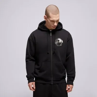 PROSTO SWEATSHIRT MIT REIßVERSCHLUSS Z KAPTUREM ZIP HOODIE P - Schwarz - XL