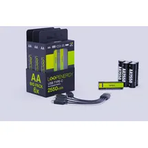 Verico LoopEnergy AA 1700 mAh 6 St.
