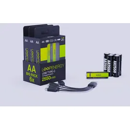 Verico LoopEnergy AA 1700 mAh 6 St.