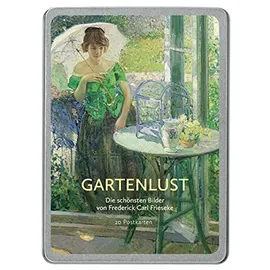 Papermoon Postkarte Gartenlust: Die schönsten Bilder von Frederick Carl Frieseke