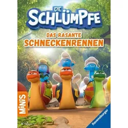 RAVENSBURGER49722 Ravensburger Minis: Die Schlümpfe - Das rasante Schneckenrennen