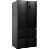 Hanseatic HFD18983CBI French Door (516 l, 1898 mm hoch, Schwarz)