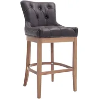 CLP Barhocker Lakewood Echtleder, Antik-hell braun