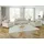 S-Style Polstergarnitur 3-Sitzer + 2-Sitzer + Sessel Cord  Beige