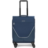 Stratic taska 4-Rollen Kabinentrolley S 55 cm mit Dehnfalte, navy