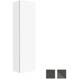 Keuco X-Line Hochschrank 1-türig 48 x 175 x 30 cm Anthrazit/Anthrazit Glas
