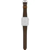 Otterbox Symmetry Cactus Leather Watch Band for Apple Watch 45/44/42mm Rich Adobe - brown