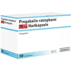 Pregabalin-ratiopharm 75 mg Hartkapseln 100 St