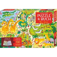 Usborne Verlag Puzzle & Buch: Im Zoo