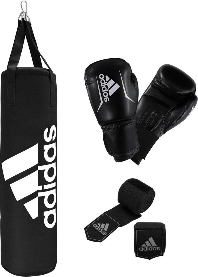 adidas Performance Boxsack Performance Boxing Set (Set, mit Bandagen, mit Boxhandschuhen) schwarz