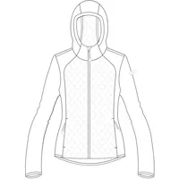 CMP Woman Jacket Fix Hood bianco (A001) 40