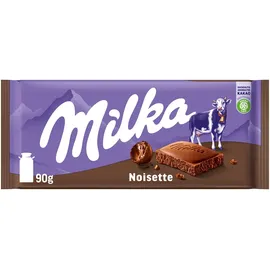 MILKA Noisette 90 g, 25er Pack