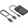 AISENS ASWL-H2KDC30M05-BK USB-C Dockingstation - USB Hub, Schwarz