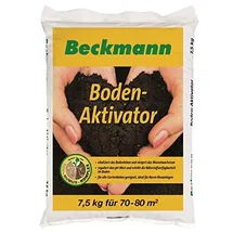 BECKMANN Boden Aktivator 7,5 kg für ca. 70-80 m2 Bodenverbesserer + Gratiszugabe 20g Kressesamen Sprint