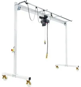 Vetter Portalkran Profi A +  Elektrokettenzug mit Elektrofahrwerk 500kg, 6,0m