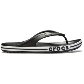 Crocs Unisex Erwachsene Bayaband Flip Flip, Black/White, 43/44 EU - 43/44 EU