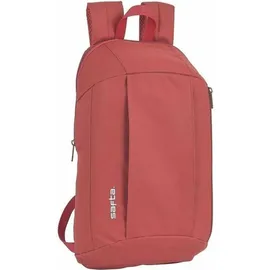 Safta Lässiger Rucksack rot