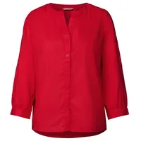 STREET ONE Bluse mit Tapedetails Rot 34