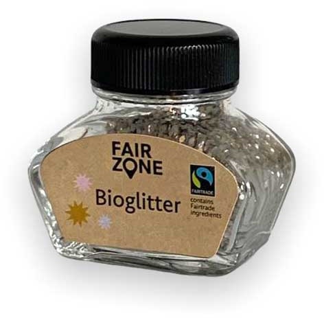 Fair Zone Bastel Glitter Silber
