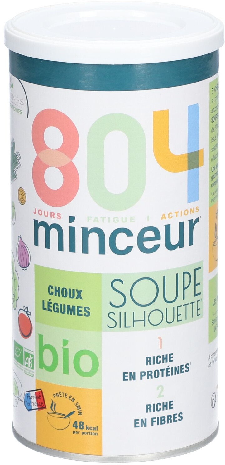 Les 3 CHÊNES 804 Bio Soupe aux choux bio 180 g Poudre