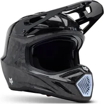 Fox V3 RS Carbon Schwarz S