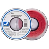 Viessmann Kabel auf Abrollspule 0,14 mm2 rot 25 m