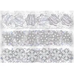 Amscan 360519 - Konfetti - Schneeflocken (Folie und Papier, 34g)